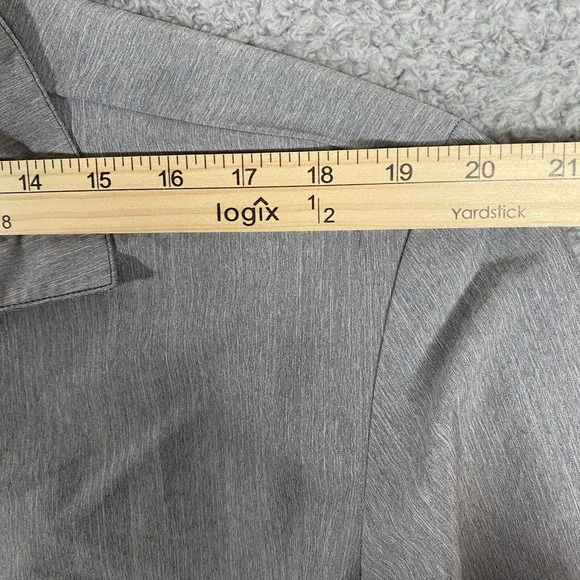 The North Face Stevie Gray Shirt Button Up Top Size Large Lightweight Tunic - Picture 4 of 16